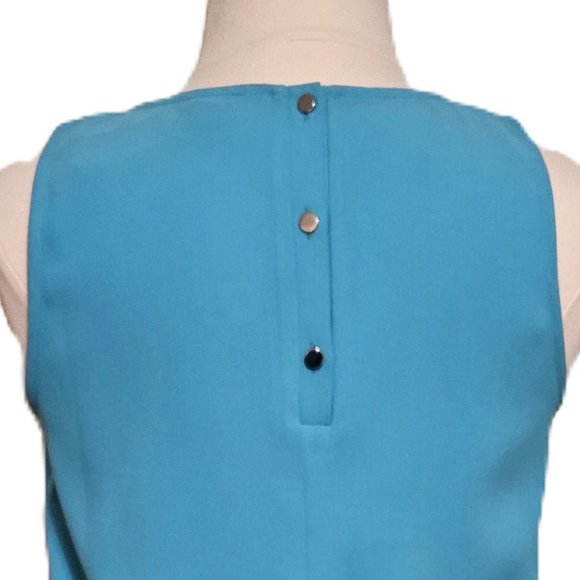 Ann Taylor Shirttail Hem Sleeveless Dress NWT - Picture 12 of 16